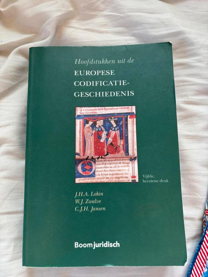 Hoofdstukken uit de Europese Codificatiegeschiedenis, Boeken, Wetenschap, Zo goed als nieuw, Ophalen of Verzenden
