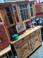 Antieke buffetkast Jugendstill 2 delig met lades en deuren, Antiek en Kunst, Antiek | Meubels | Kasten, Ophalen