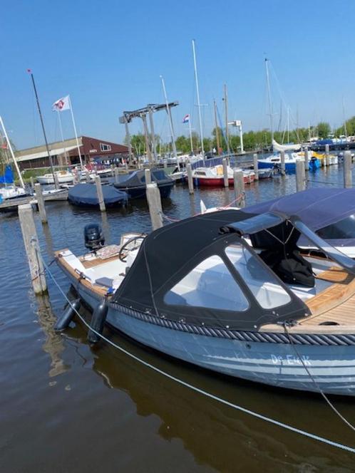 Super Aanbieding lounge sloep vaarbewijs vrij, Watersport en Boten, Sloepen, Gebruikt, 30 tot 50 pk, 6 meter of meer, Buitenboordmotor