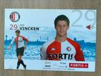 Fotokaart Tim Vincken (Feyenoord) + vele andere advertenties, Verzenden, Nieuw, Feyenoord, Spelerskaart