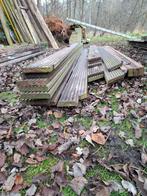 Terras planken en balken Bankirai, Tuin en Terras, Palen, Balken en Planken, Ophalen, Gebruikt, Planken, Hardhout