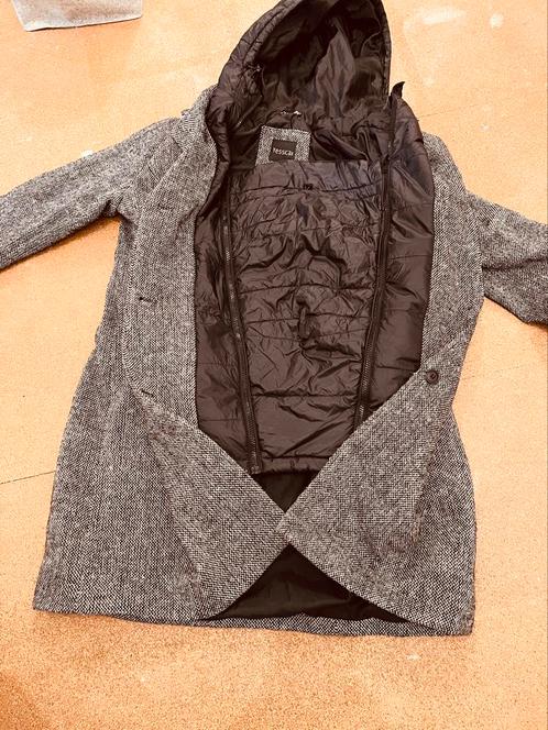 Zwangerschapskleding jas / draagjas / positiejas, Kleding | Dames, Positiekleding, Gedragen, Maat 38/40 (M), Zwart, Ophalen of Verzenden