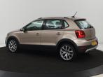 Volkswagen Polo 1.2 TSI Cross | 1e eigenaar | Automaat | Nav, Auto's, Stof, 4 cilinders, Beige, Origineel Nederlands