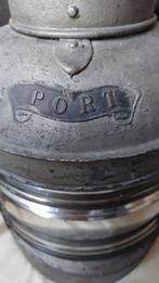 Antieke Scheepslamp - Port, Antiek en Kunst, Antiek | Lampen, Ophalen