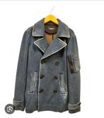 GEZOCHT: Diesel Peacoat jas met denim effect, Ophalen of Verzenden, Zo goed als nieuw, Blauw