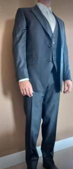 Tomasso Antraciet kostuum met Gilet - Maat 50, Maat 48/50 (M), Ophalen of Verzenden, Zo goed als nieuw, Tomasso