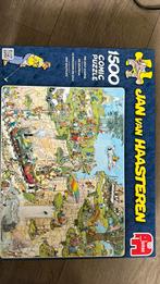 Jan van Haasteren 1500 stukjes - de golfbaan, Ophalen of Verzenden, 500 t/m 1500 stukjes, Zo goed als nieuw