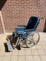 Rolstoel blauw, Diversen, Rolstoelen, Ophalen, Gebruikt, Duwrolstoel