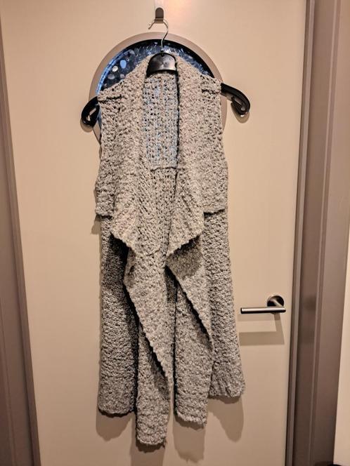 SUMMUMWOMEN, Mouwloze vest in wol, M/L, Kleding | Dames, Truien en Vesten, Zo goed als nieuw, Maat 38/40 (M), Beige, Ophalen of Verzenden