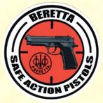 Beretta Safe Action Pistols sticker #8, Verzenden, Nieuw, Overige typen