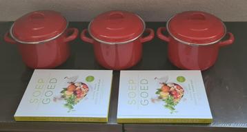 soep pan Kookboek Soep Goed boek postcodeloterij soeppan beschikbaar voor biedingen