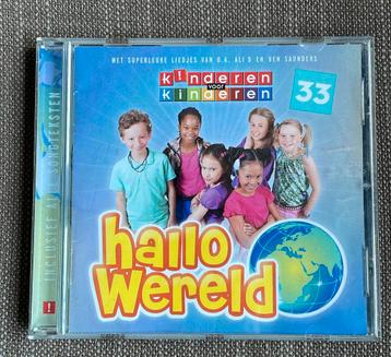 Kinderen voor kinderen 33 - hallo wereld cd beschikbaar voor biedingen