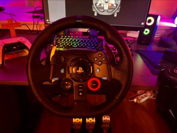 Logitech G29 + Stand + Shifter Driving Force + Shifterdoos beschikbaar voor biedingen
