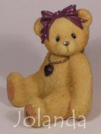Cherished Teddies Little Sparkles February, Ophalen of Verzenden, Zo goed als nieuw, Beeldje, Cherished Teddies