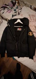 Zavetti Canada jas met bontkraag, Ophalen of Verzenden, Zo goed als nieuw, Zwart