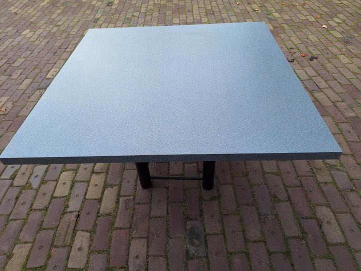 Eettafel jaren-90 design, Huis en Inrichting, Tafels | Eettafels, Gebruikt, 100 tot 150 cm, 100 tot 150 cm, Vijf personen of meer