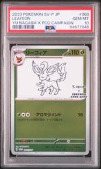 Leafeon [Yu Nagaba] PSA 10 - 068/ - Japanese Promo 2024, Ophalen of Verzenden, Zo goed als nieuw, Losse kaart, Foil