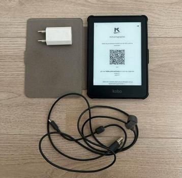 Kobo Clara HD compleet met hoes en lader beschikbaar voor biedingen