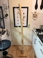 Staande kapstok naturel hout Leen Bakker Lisa, Ophalen, Zo goed als nieuw, Staande kapstok, 150 tot 200 cm