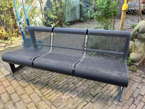 Artifort Lagos 3 zits tuinbank, Nel Verschuuren, Tuin en Terras, Tuinbanken, Gebruikt, Metaal, Ophalen