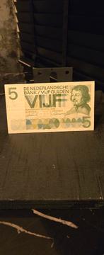 5 Gulden Biljet - 1966, Ophalen of Verzenden, 5 gulden, Los biljet