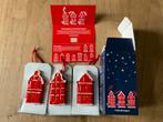 Kerst huisjes / hangers 6x NIEUW, Ophalen of Verzenden, Nieuw