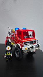 Playmobil brandweer terreinwagen - 9466, Kinderen en Baby's, Speelgoed | Playmobil, Ophalen, Zo goed als nieuw, Complete set