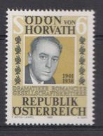 Oostenrijk 1988 Herdenking Odon von Horvath Criticus, Ophalen of Verzenden, Postfris