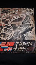 Oorlog Tijdschrift 1945. 5 Bewogen Jaren , de oorlog in beel, Ophalen of Verzenden, Overige soorten, Nederland, Boek of Tijdschrift