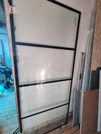 Douchedeur modern, Doe-het-zelf en Verbouw, Deuren en Horren, Ophalen, Glas, Binnendeur, 200 tot 215 cm