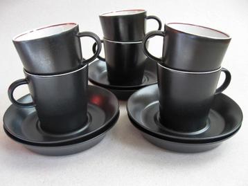 Retro koffie servies ontwerp Hanns Well 1986 Goebel beschikbaar voor biedingen