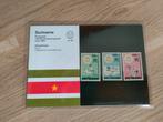 Postzegelmapje Suriname nr 33, Postzegels en Munten, Postzegels | Suriname, Ophalen of Verzenden, Postfris