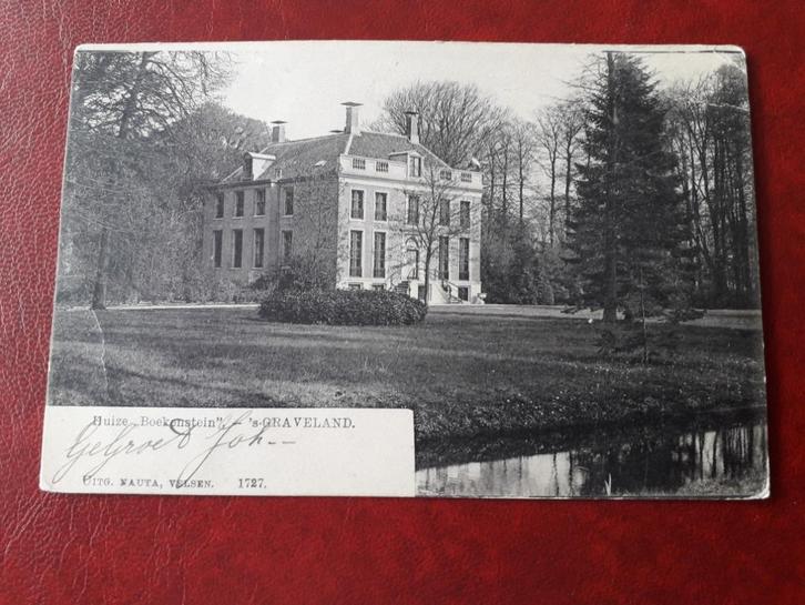 Huize Boekenstein ´s-Graveland jaar 1908 (313), Verzamelen, Ansichtkaarten | Nederland, Gelopen, Gelderland, Voor 1920, Ophalen