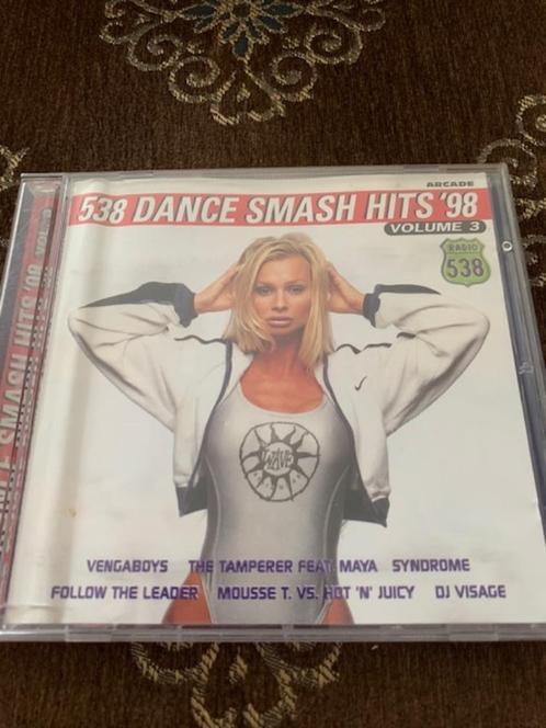 538 Dance smash hits '98, Cd's en Dvd's, Cd's | Dance en House, Zo goed als nieuw, Dance Populair, Ophalen of Verzenden