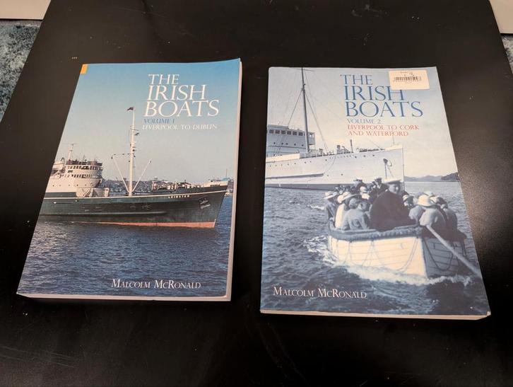 The Irish Boats Vol 1 & 2 - Malcolm McRonald (Engels), Verzamelen, Scheepvaart, Ophalen of Verzenden