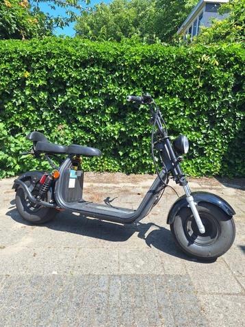 E-chopper elektrische scooter 45 km/h met kenteken Gebruikt beschikbaar voor biedingen