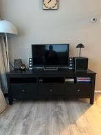 Zwart tv meubel, Ophalen, Minder dan 50 cm, Zo goed als nieuw, Minder dan 100 cm