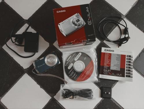 Casio Exilim EX-Z1 blauw - digitale Camera met Accessoires, Audio, Tv en Foto, Fotocamera's Digitaal, Gebruikt, Compact, Overige Merken