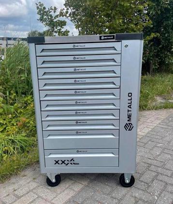 Gereedschapswagen 10 Lades vol met accu gereedschap beschikbaar voor biedingen