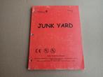 Manual: Junk Yard Williams (1997) Flipperkast, Gebruikt, Bally, Ophalen