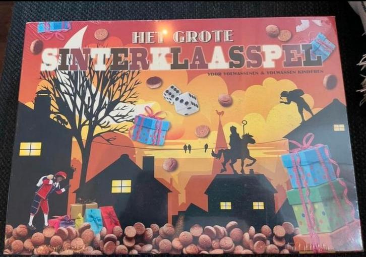 Het Grote Sinterklaasspel - Leuk familiespel!, Hobby en Vrije tijd, Gezelschapsspellen | Bordspellen, Nieuw, Een of twee spelers