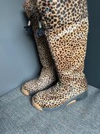 Bumper laarzen met tijger bont maat 39, Kleding | Dames, Schoenen, Hoge laarzen, Bruin, Ophalen of Verzenden, Zo goed als nieuw
