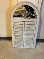 Spiegel met louvre deurtjes, Huis en Inrichting, Woonaccessoires | Kamerschermen, Ophalen, Zo goed als nieuw