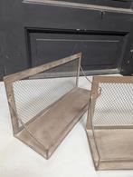 Metalen Wandrekjes - 40x14x19 cm, Ophalen of Verzenden