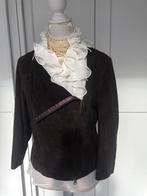 Als Nieuw Mart Visser jasje bruin Bordeaux suède 40 42 xl, Maat 38/40 (M), Bruin, Zo goed als nieuw, Jasje