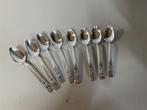 8 dessertlepels 18,5 cm - glanzend - Community Silver Plate, Ophalen of Verzenden, Zo goed als nieuw, Nvt, Nvt