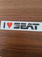 2732 Seat Sticker - I Love Seat, Auto diversen, Autostickers, Ophalen of Verzenden