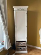 Massief Houten Kledingkast, Huis en Inrichting, Kasten | Kledingkasten, Ophalen, Gebruikt, Frans brocante, 50 tot 100 cm