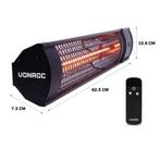 terrasverwarming heater met afstandsbediening nieuw, Ophalen of Verzenden, Nieuw, Elektrisch