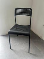 6 eetkamer stoelen Ikea Adde, Huis en Inrichting, Stoelen, Ophalen, Zwart, Zo goed als nieuw, Metaal